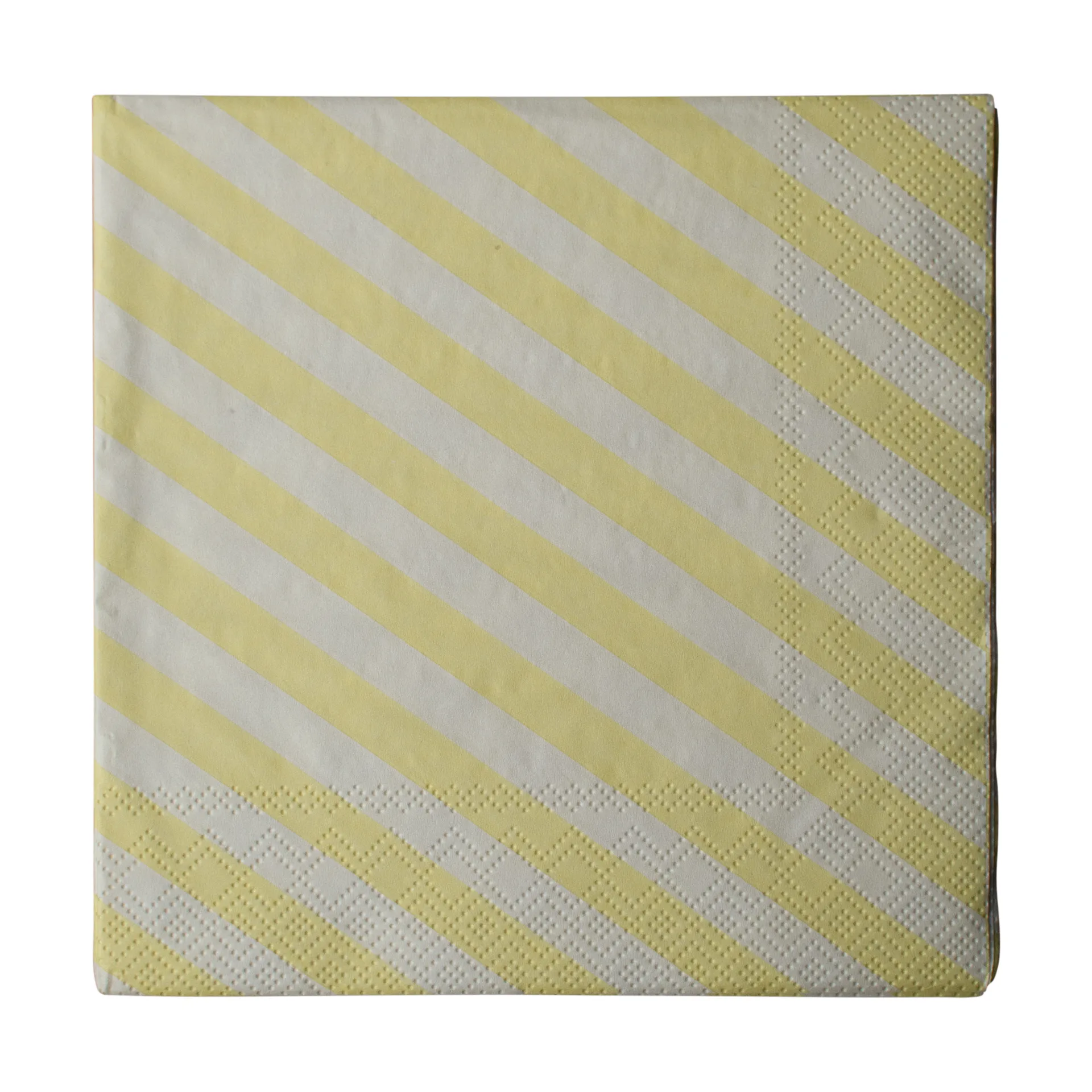 Stripe χαρτοπετσέτα 33x33 εκ. 20 τεμαχίων, Creme DBKD