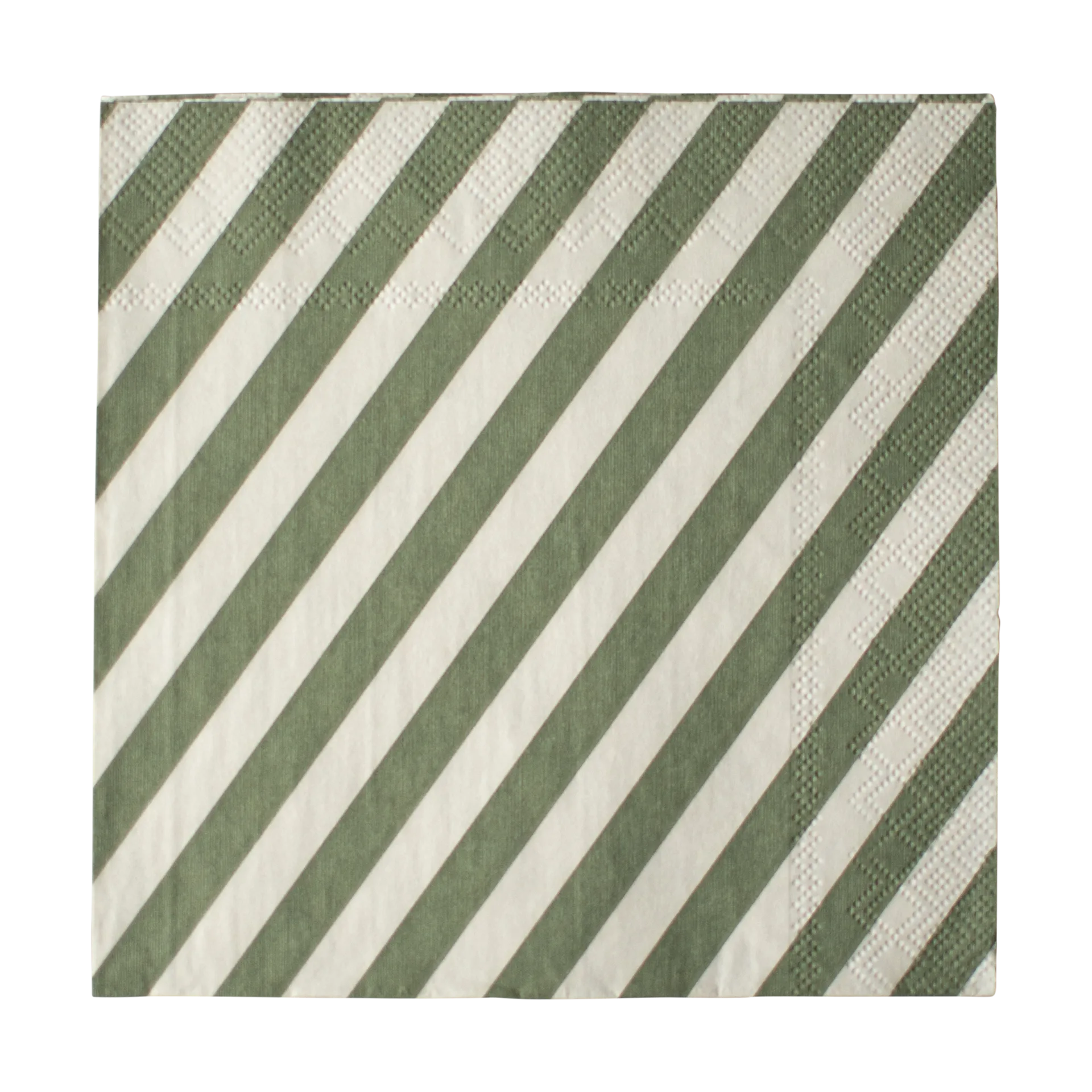 Stripe χαρτοπετσέτα 33x33 εκ. 20 τεμαχίων, Green DBKD