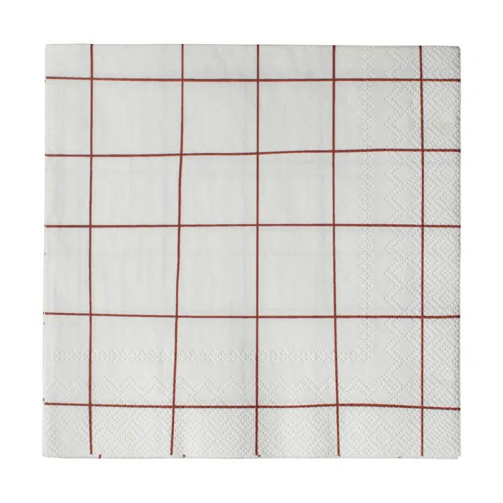 Swedish pig χαρτοπετσέτα 33x33 εκ. 20-pack - Brown - DBKD