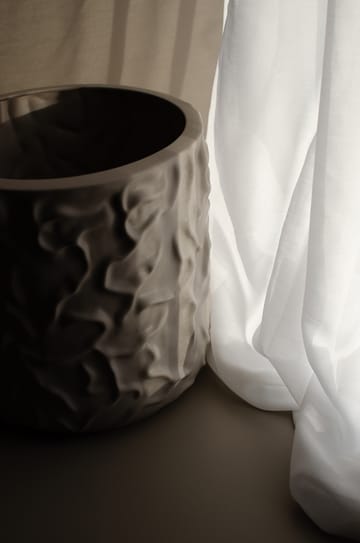 Swoon γλάστρα Ø23 cm - Ματ γκρι του ασπάλακα - DBKD