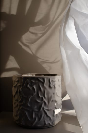 Swoon γλάστρα Ø23 cm - Ματ γκρι του ασπάλακα - DBKD
