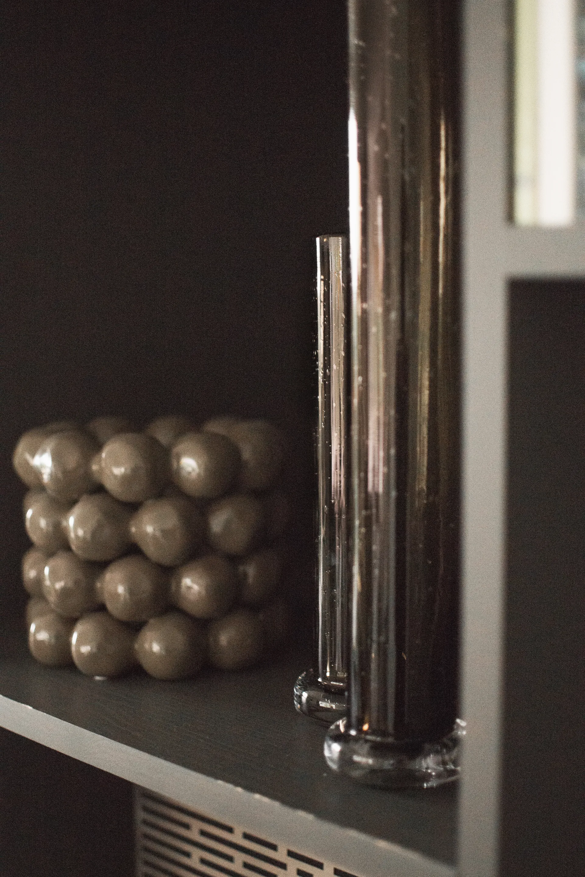 Tall βάζο, Brown, 25 cm DBKD