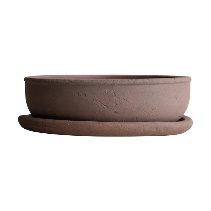 Terra bowl γλάστρα - Brown, Ø30x10,5 cm - DBKD