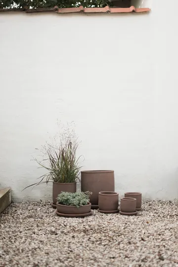 Terra bowl γλάστρα - Brown, Ø30x10,5 cm - DBKD