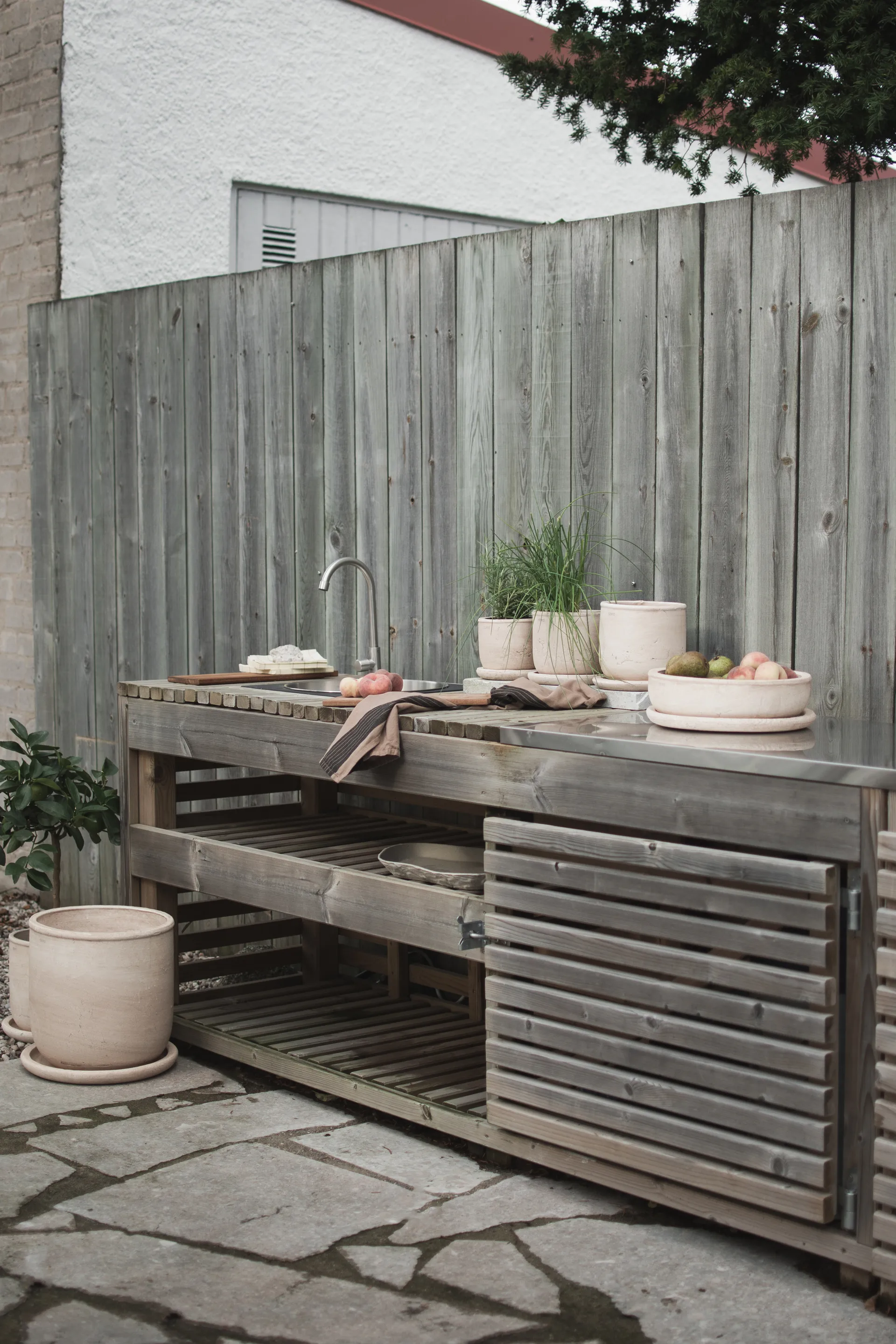 Terra bowl γλάστρα, Sand, Ø30x10,5 cm DBKD