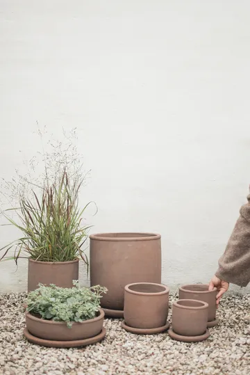 Terra γλάστρα - Brown, Ø16x16 cm - DBKD