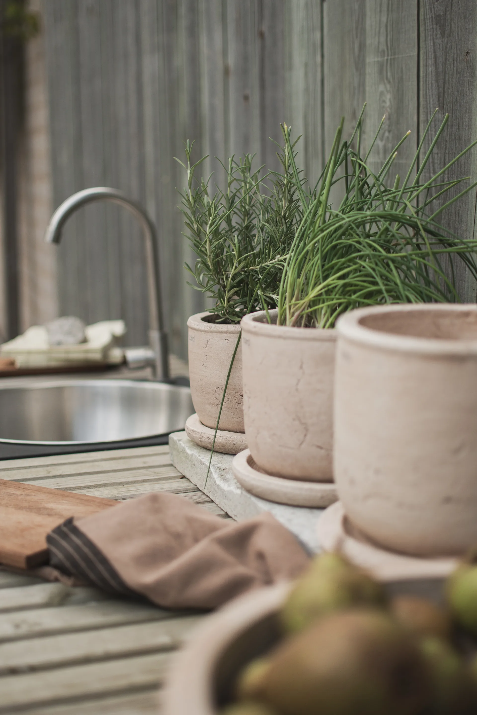 Terra γλάστρα, Sand, Ø14x14 cm DBKD