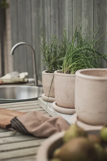 Terra γλάστρα - Sand, Ø14x14 cm - DBKD