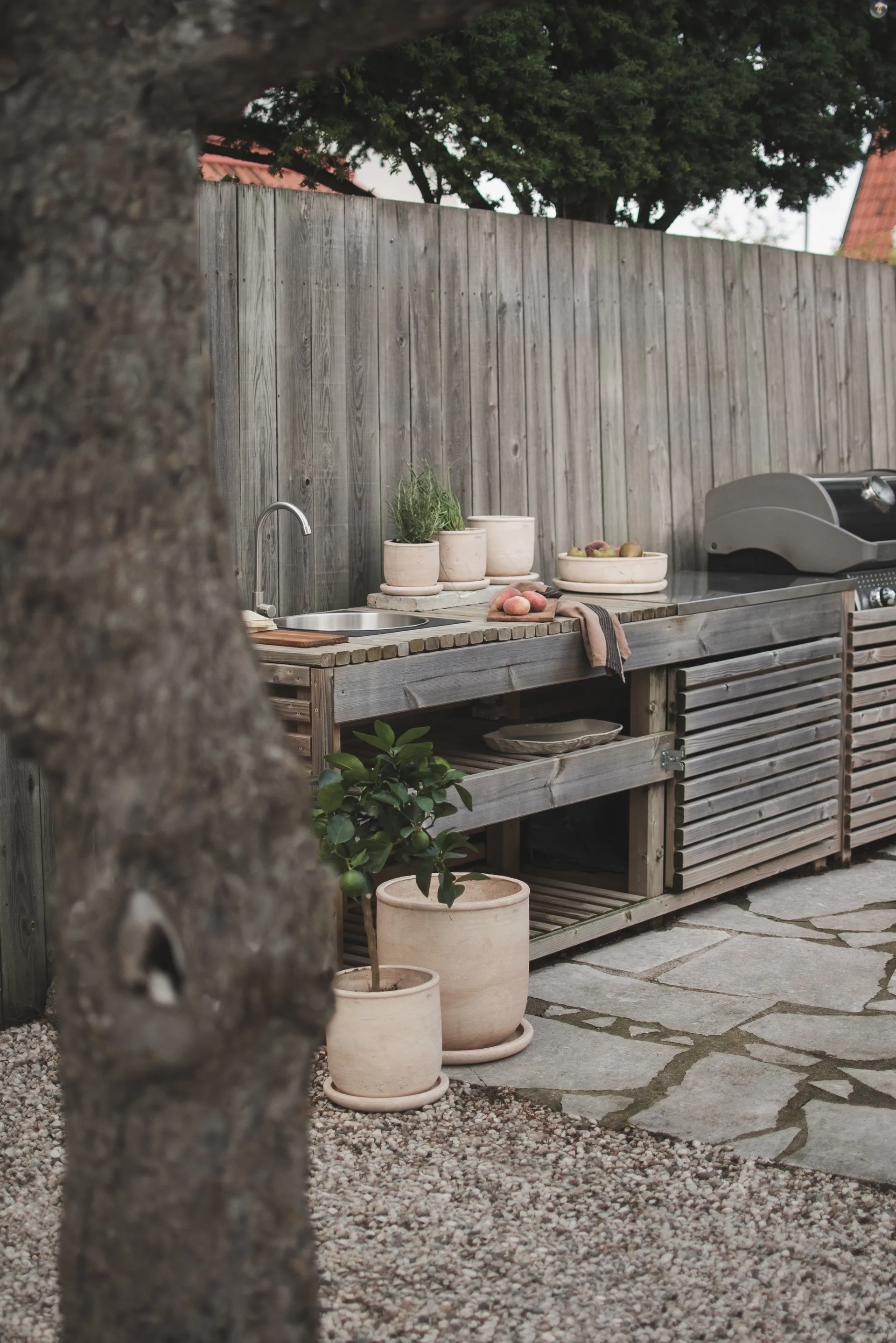 Terra γλάστρα, Sand, Ø16x16 cm DBKD