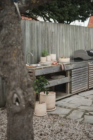 Terra γλάστρα - Sand, Ø23x26 cm - DBKD