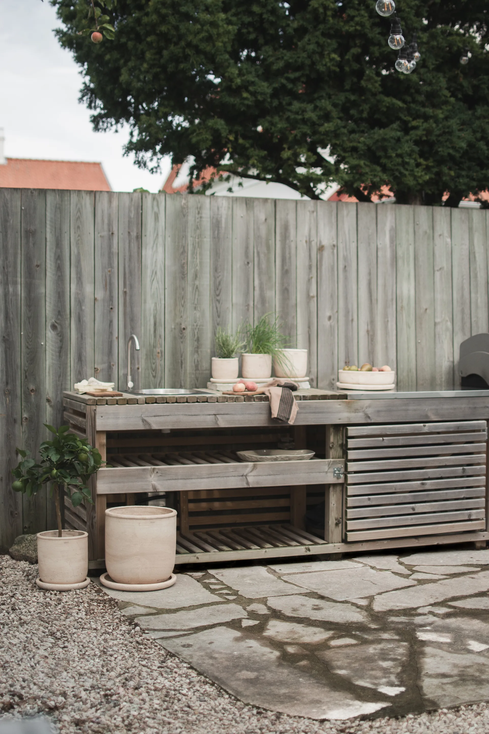 Terra γλάστρα, Sand, Ø23x26 cm DBKD