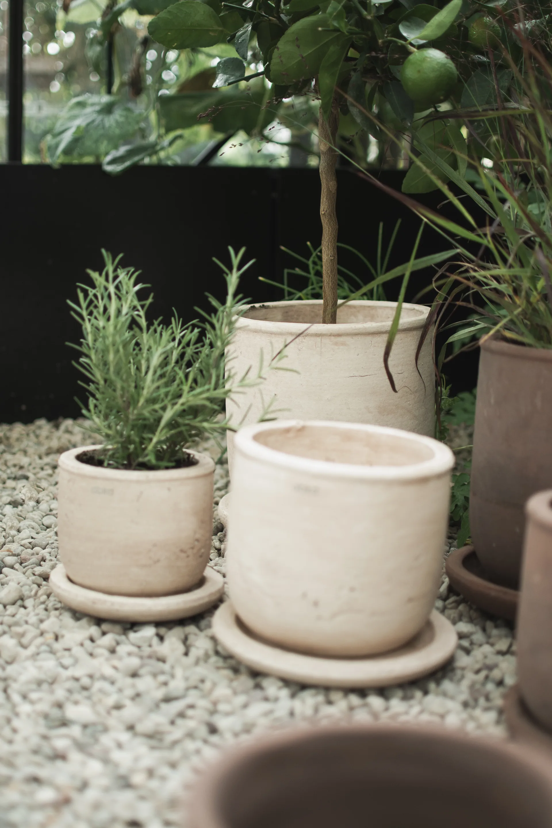 Terra γλάστρα, Sand, Ø23x26 cm DBKD