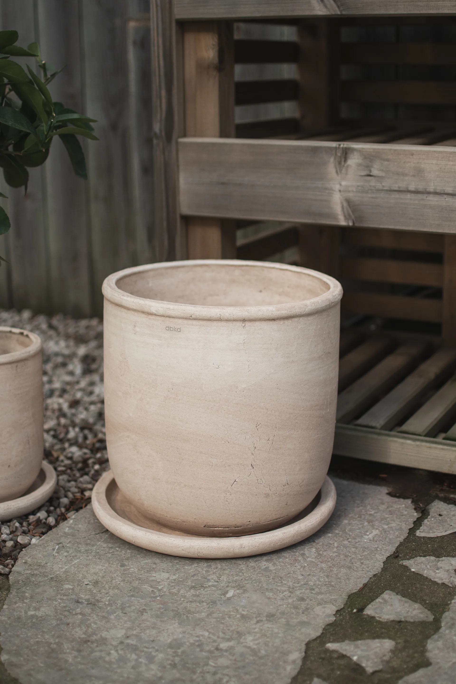 Terra γλάστρα, Sand, Ø33x36 cm DBKD