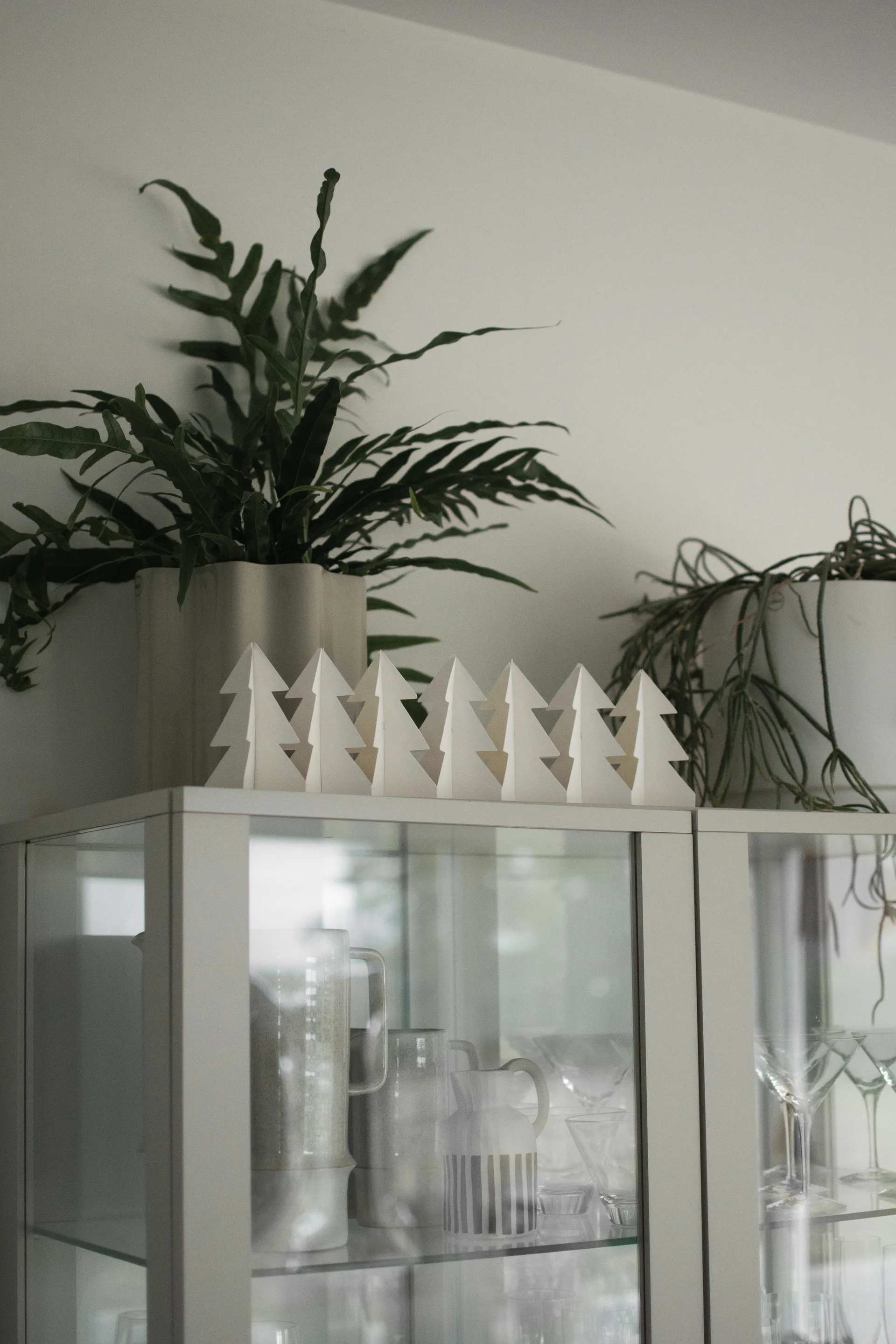 Διακόσμηση Tree in a row 60 cm, White DBKD