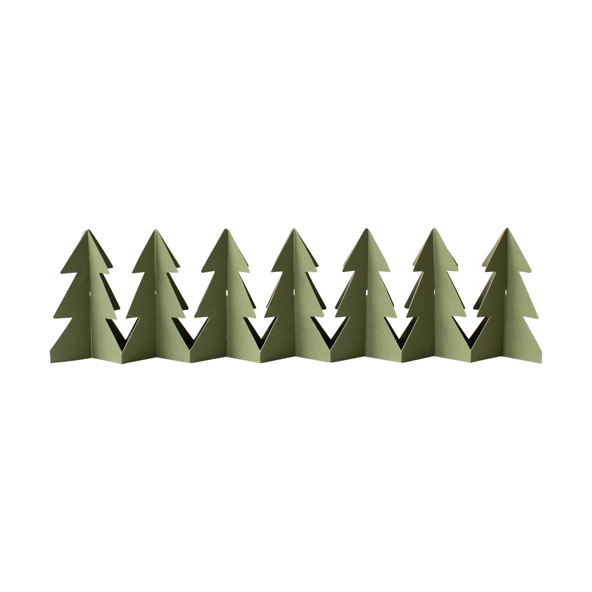 Tree in a row διακοσμητικό κρεμαστό 60 εκ., Green, 7x60 cm DBKD