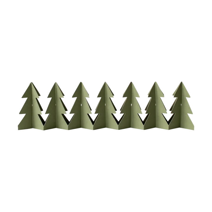 Tree in a row διακοσμητικό κρεμαστό 60 εκ. - Green, 7x60 cm - DBKD