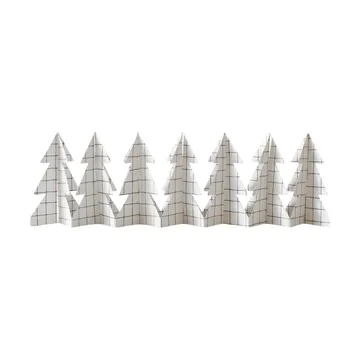 Tree in a row διακοσμητικό κρεμαστό 60 εκ. - Square white, 12x60 εκ. - DBKD