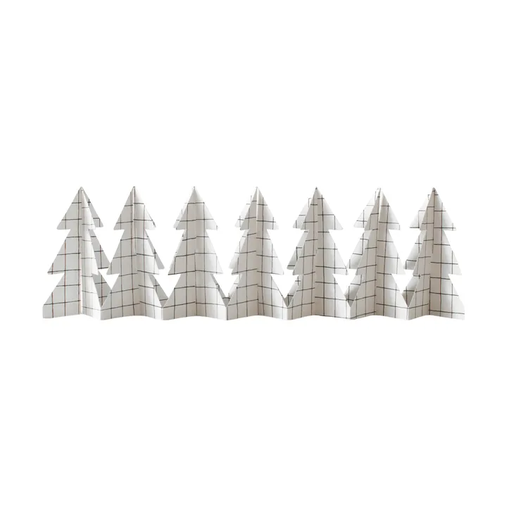 Tree in a row διακοσμητικό κρεμαστό 60 εκ. - Square white, 12x60 εκ. - DBKD