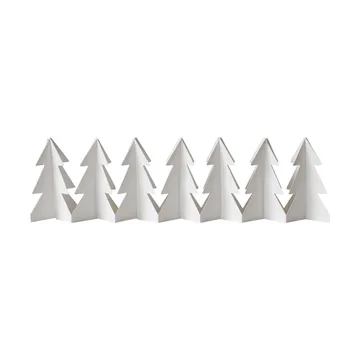 Διακόσμηση Tree in a row - White, 7x60 cm - DBKD