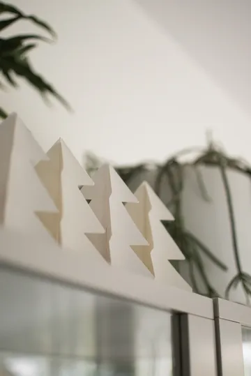 Διακόσμηση Tree in a row - White, 7x60 cm - DBKD