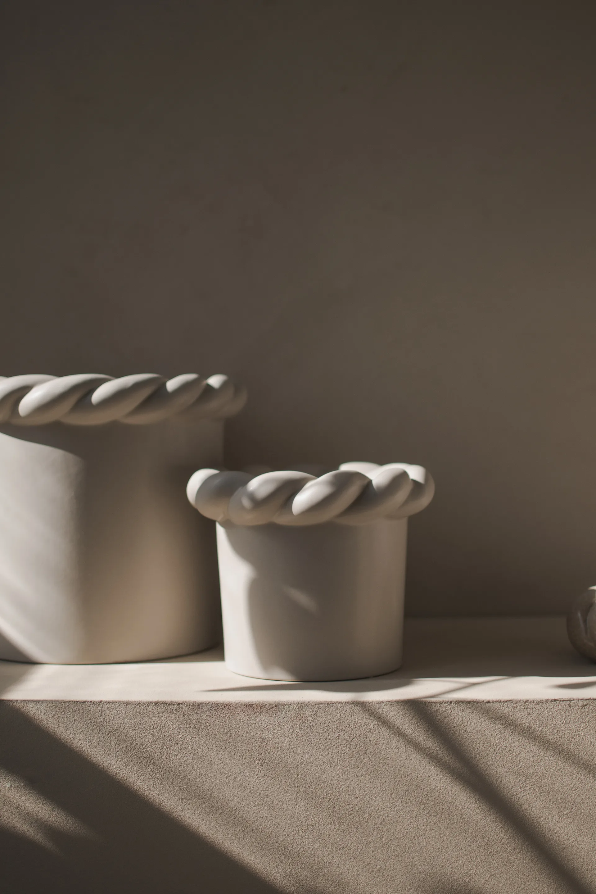 Γλάστρα λουλουδιών Twine διαμέτρου 14 εκ, Mole DBKD