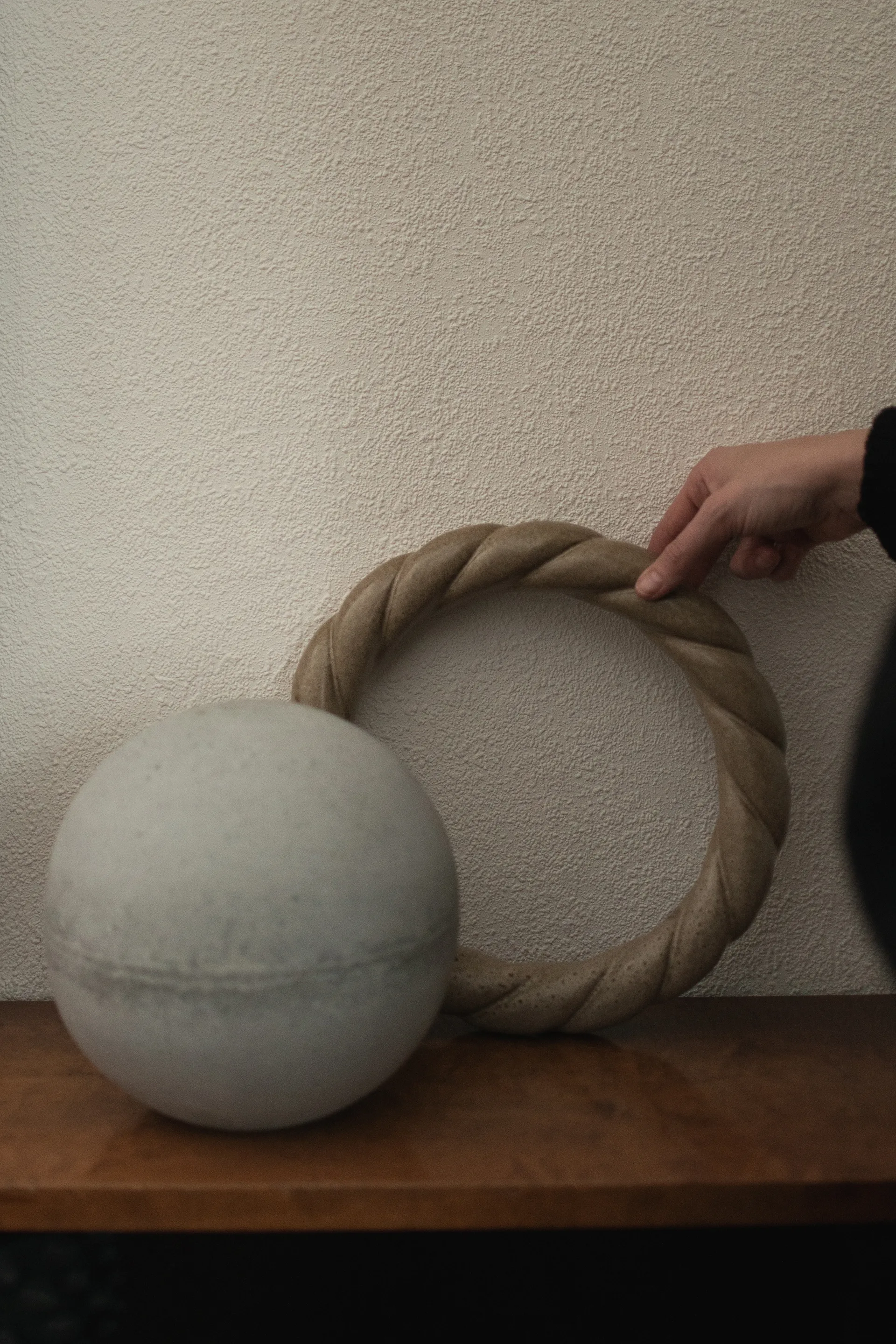 Στεφάνι Twine Ø27 cm, Beige DBKD