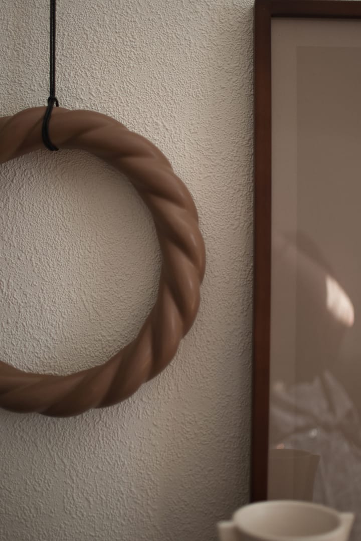 Στεφάνι Twine Ø27 cm, Nougat DBKD