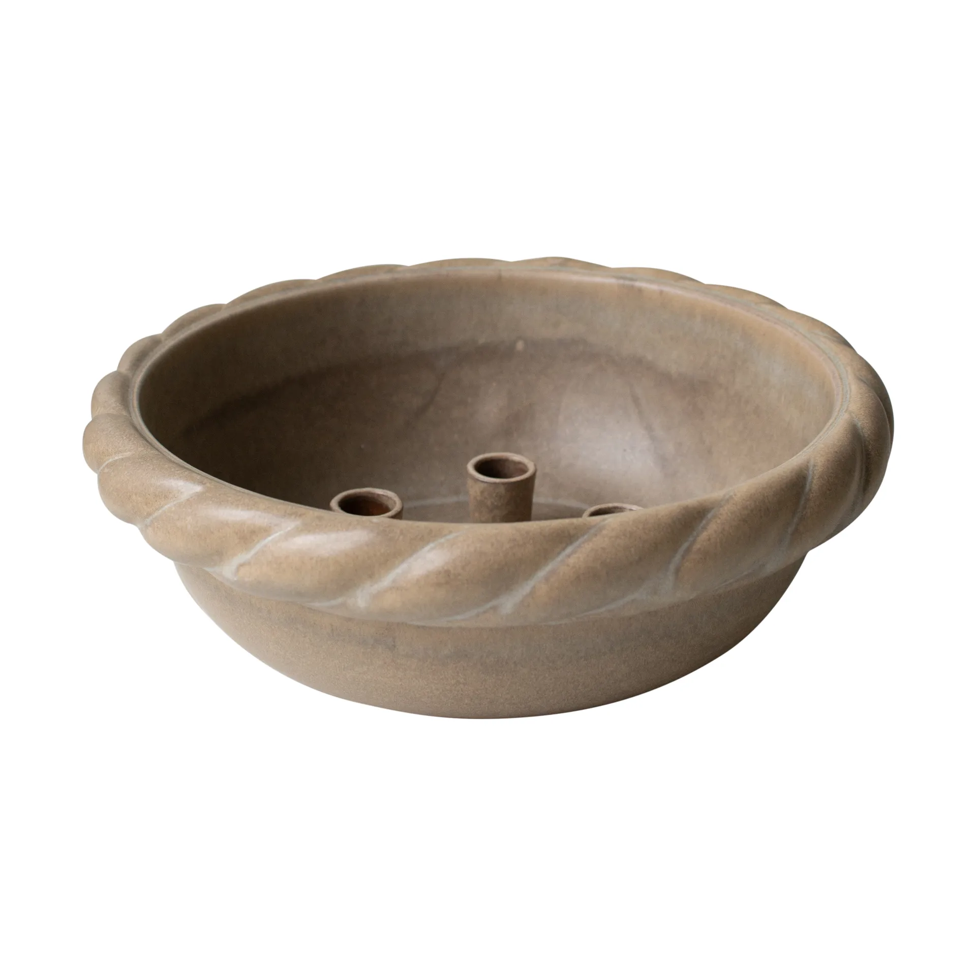 Twine πιάτο κερί holder Ø30 cm, Beige DBKD