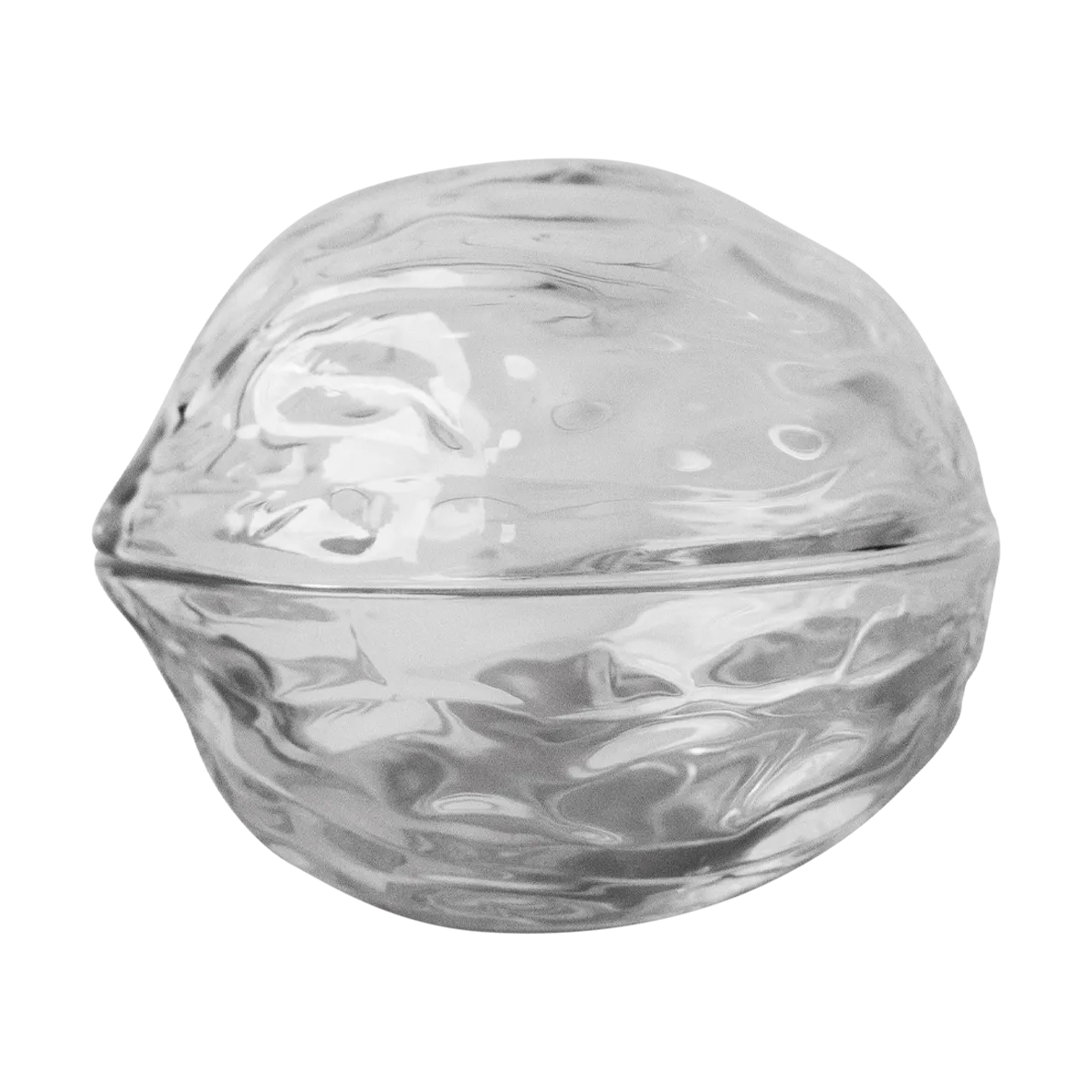 Μπολ από καρυδιά με καπάκι Walnut , Clear DBKD