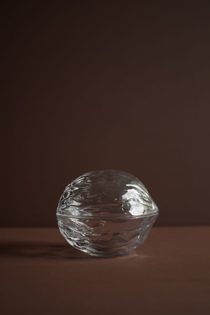 Μπολ από καρυδιά με καπάκι Walnut , Clear DBKD