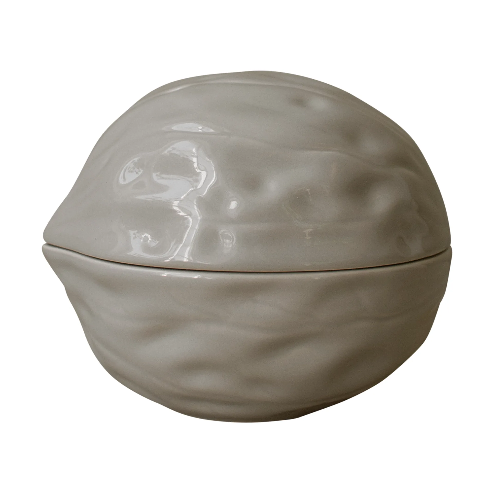 Μπολ από καρυδιά με καπάκι Walnut , Shiny mole DBKD