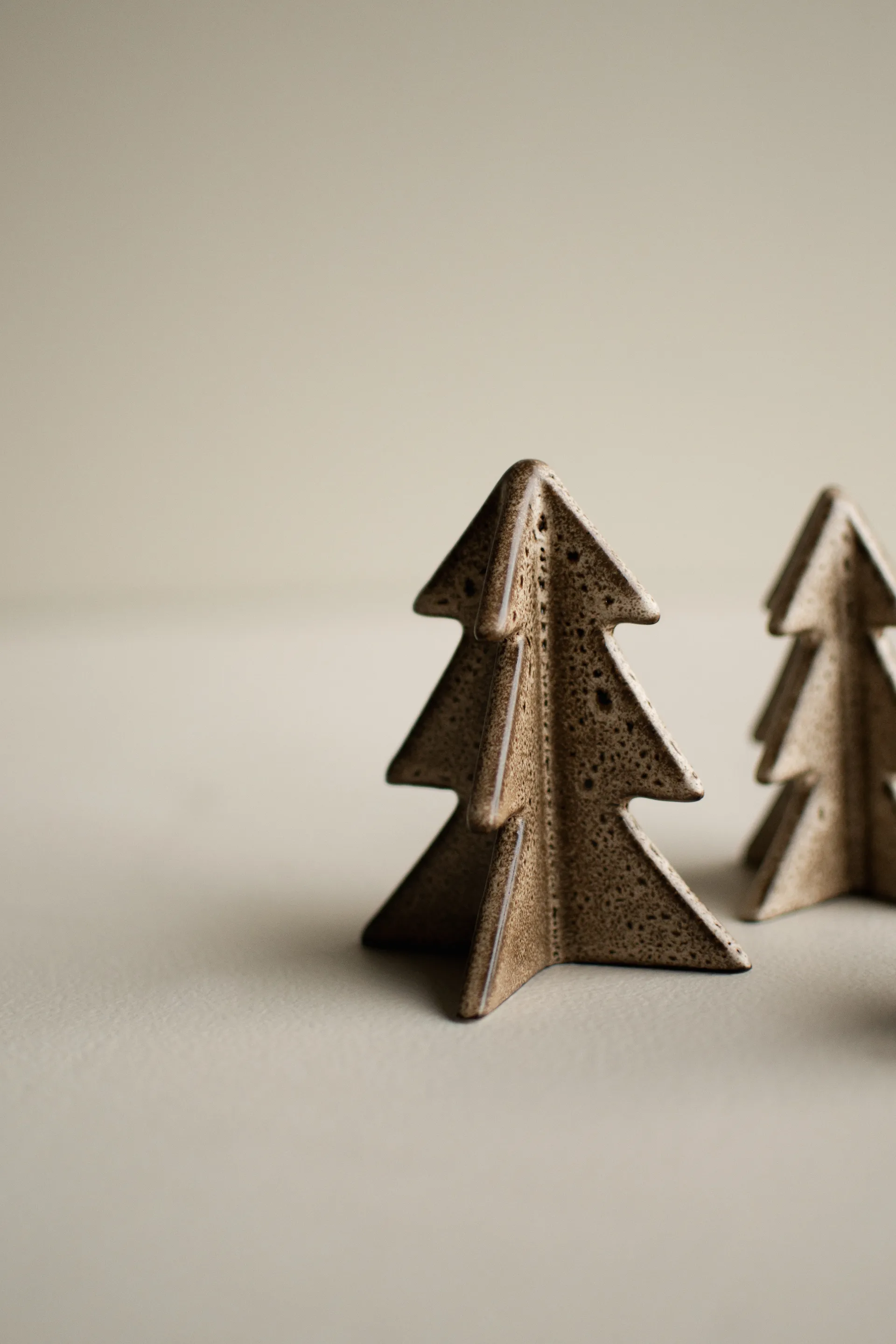 Winter tree διακόσμηση, Beige, 9,5 cm DBKD