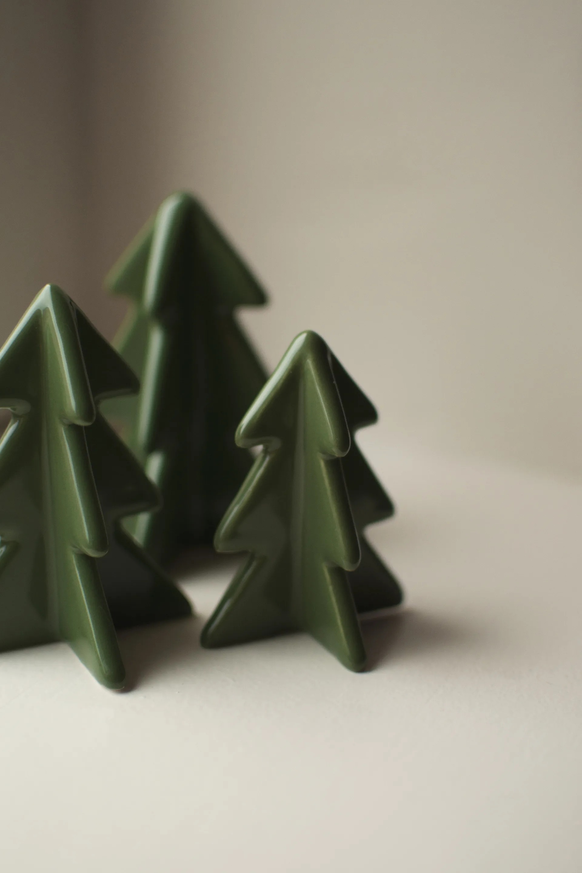 Winter tree διακόσμηση, Green, 7 cm DBKD