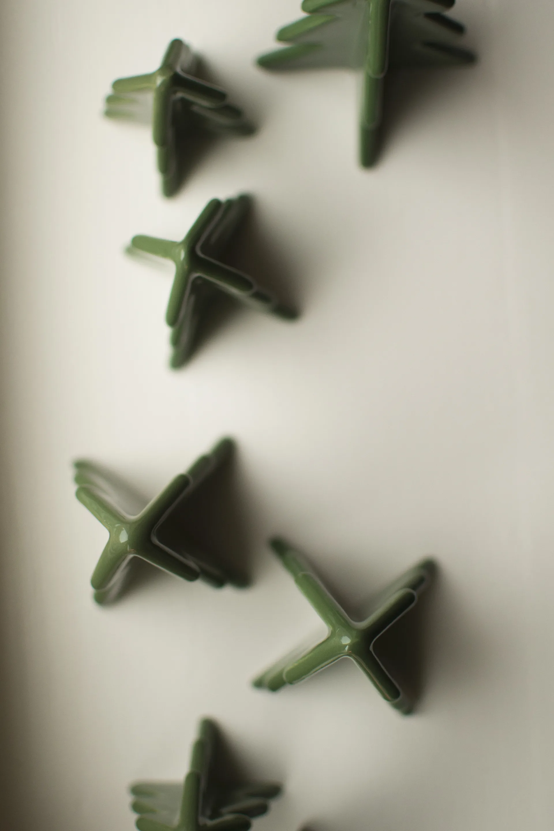 Winter tree διακόσμηση, Green, 7 cm DBKD