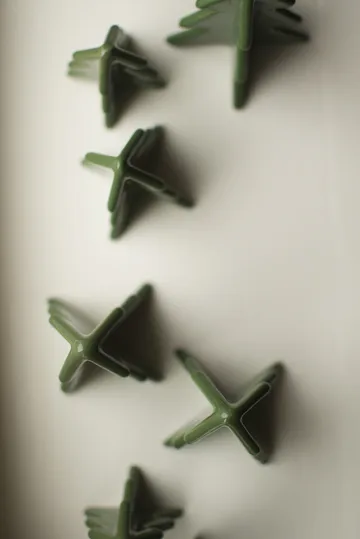 Winter tree διακόσμηση - Green, 7 cm - DBKD