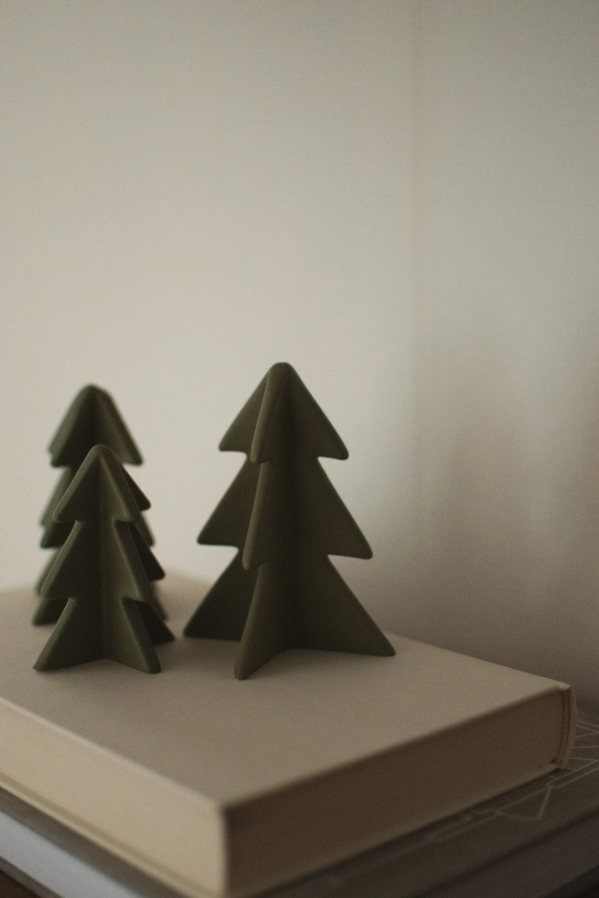 Winter tree διακόσμηση, Green, 9,5 cm DBKD