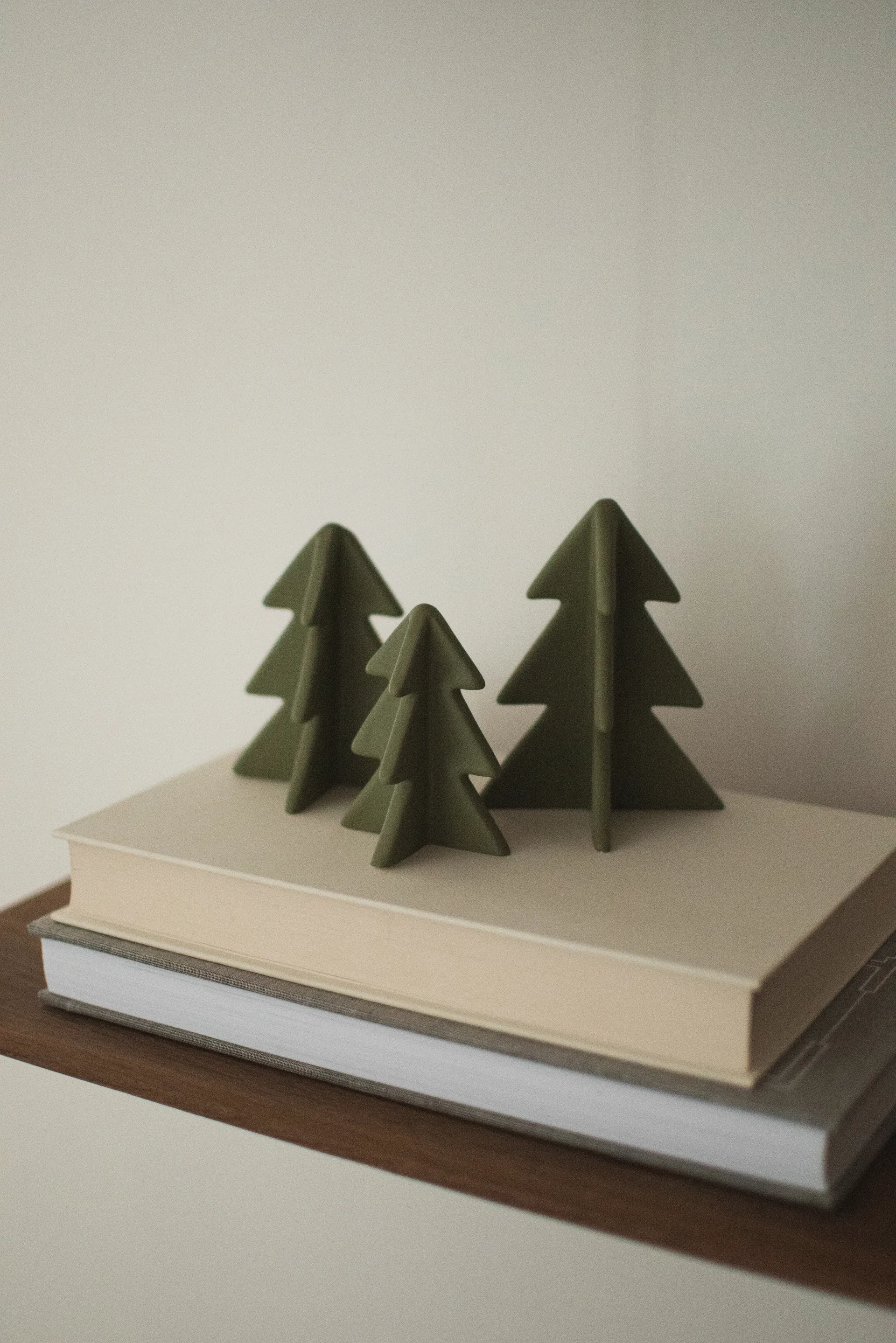 Winter tree διακόσμηση, Green, 9,5 cm DBKD