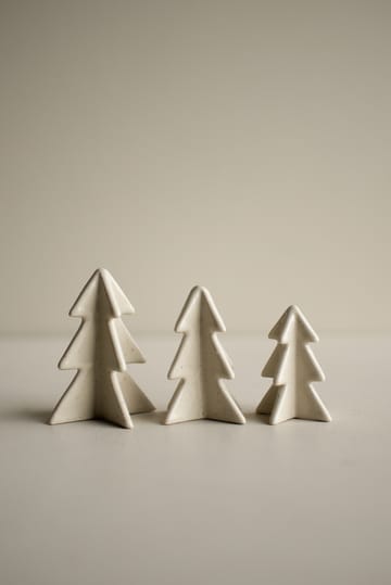 Winter tree διακόσμηση - Vanilla, 7 cm - DBKD