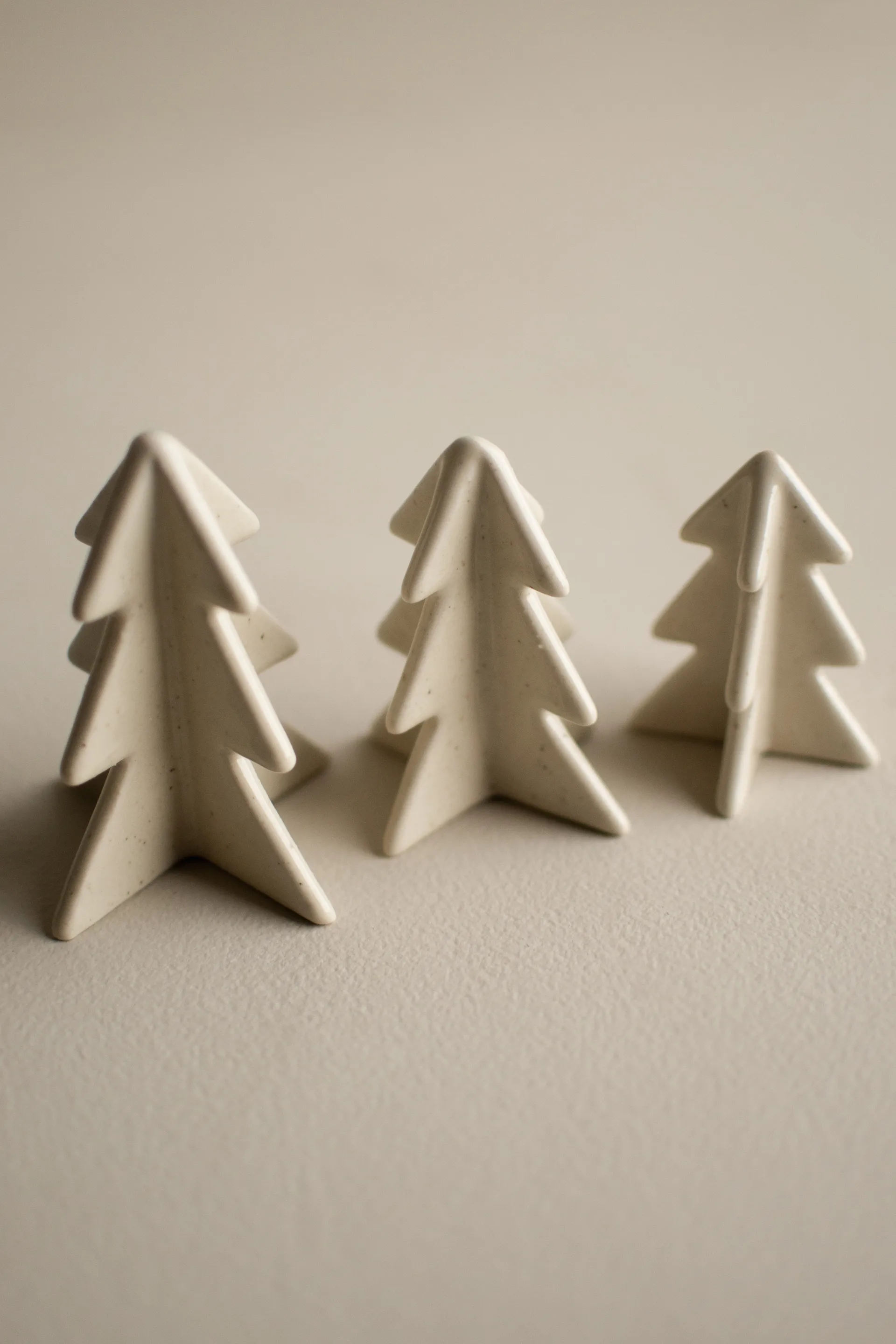 Winter tree διακόσμηση, Vanilla, 8 cm DBKD