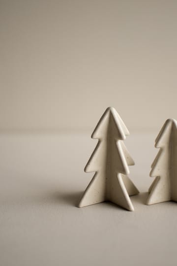 Winter tree διακόσμηση - Vanilla, 9,5 cm - DBKD