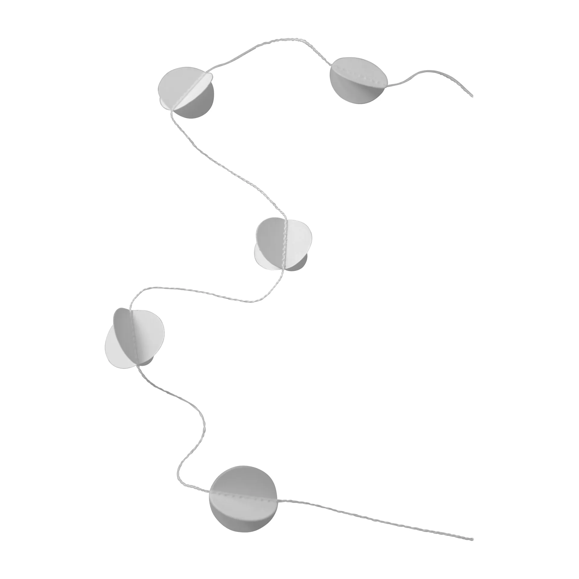 Κυκλική γιρλάντα, Λευκό DBKD