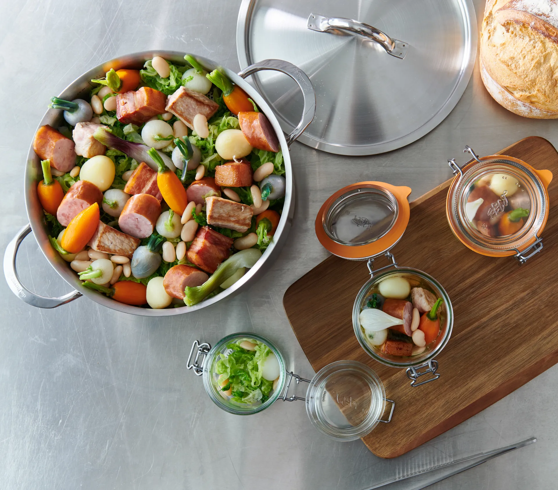 Alchimy ρηχό τηγάνι ανοξείδωτο ατσάλι., Ø24 εκ. De Buyer