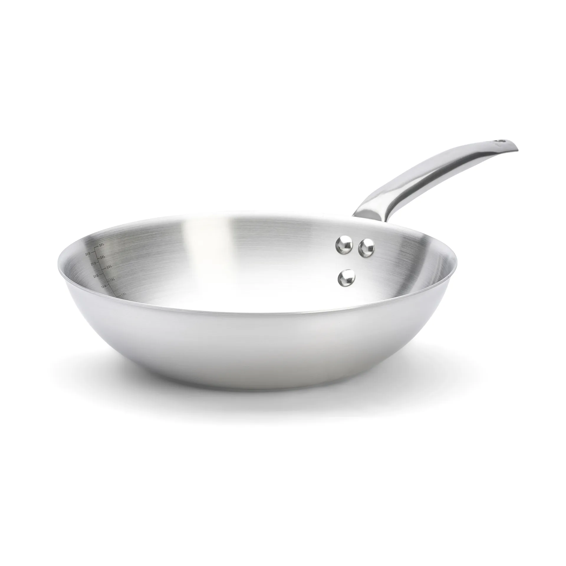 Alchimy wok ανοξείδωτο ατσάλι, Ø28 εκ. De Buyer