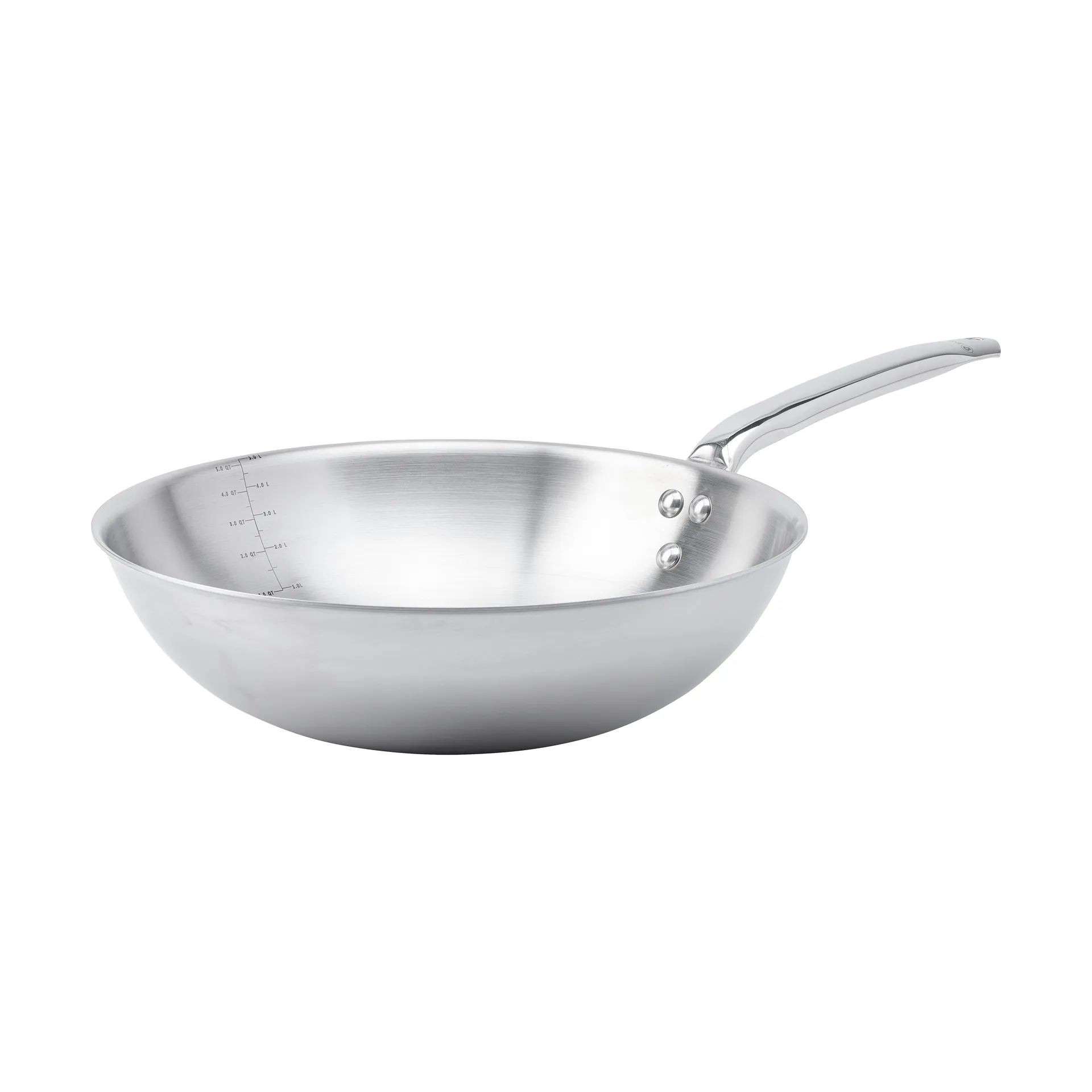 Alchimy wok ανοξείδωτο ατσάλι, Ø32 εκ. De Buyer
