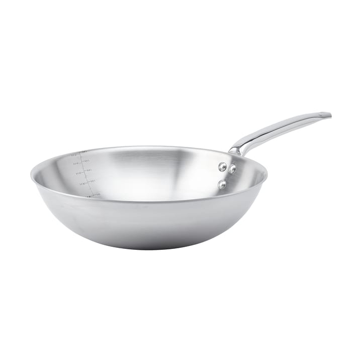 Alchimy wok ανοξείδωτο ατσάλι - Ø32 εκ. - De Buyer