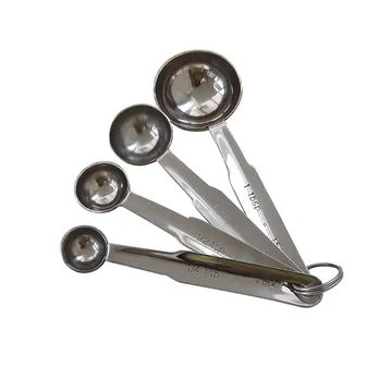 De Buyer φλιτζάνια δοσομετρητές 1-15 ml 4 τεμάχια - ανοξείδωτο ατσάλι - De Buyer
