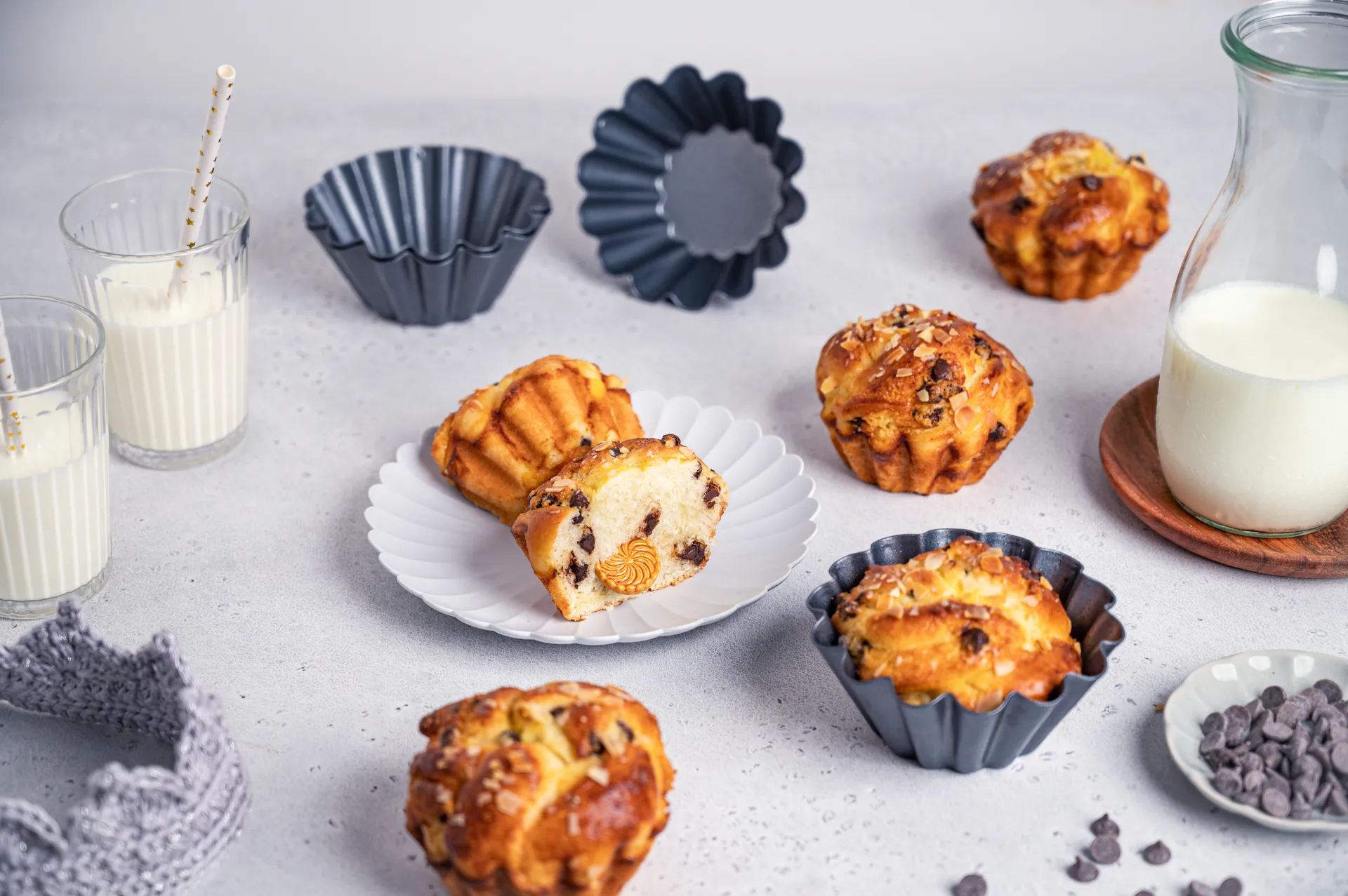 De Buyer φόρμα για μπριός μίνι, Ø 10 cm De Buyer