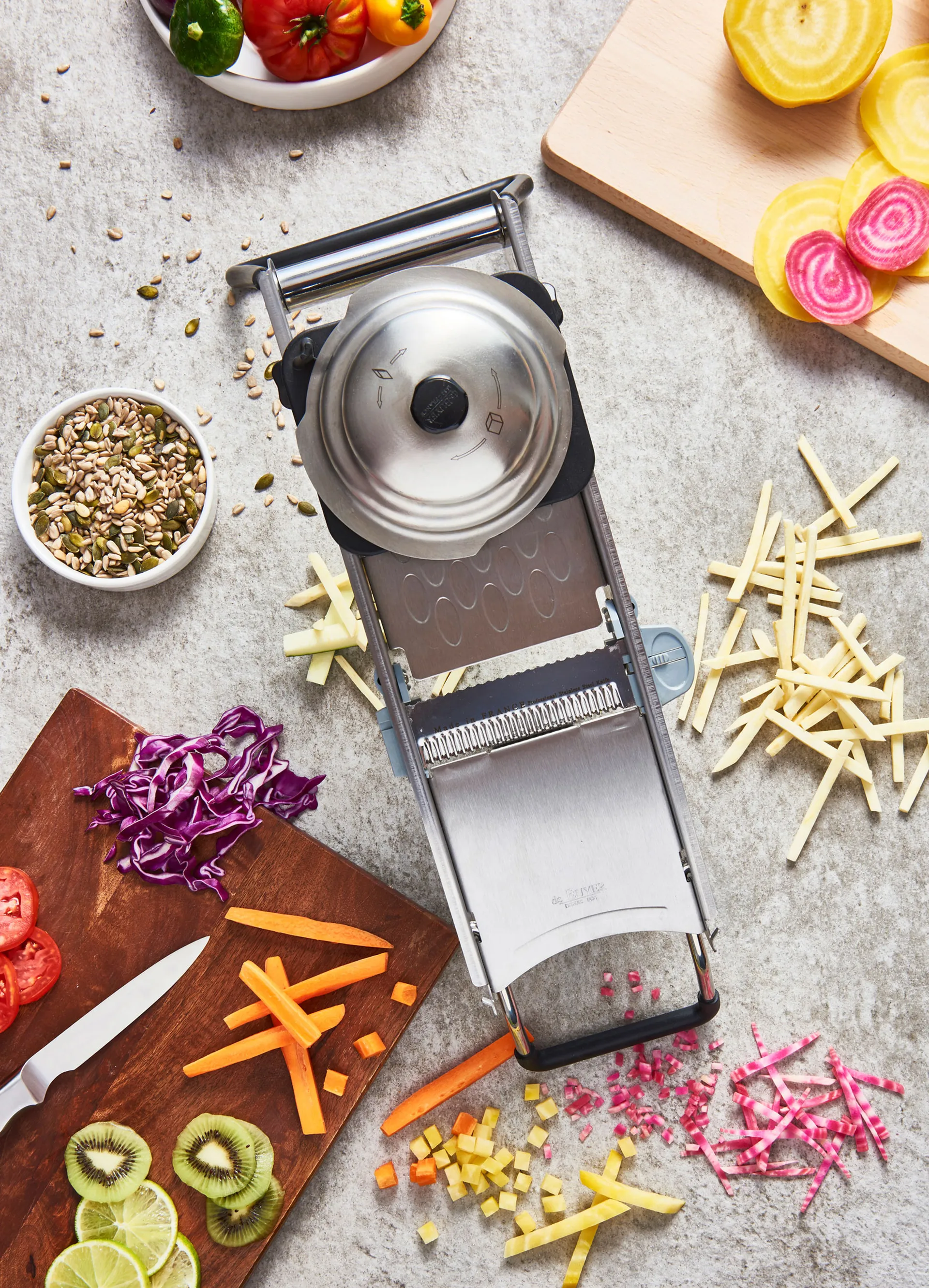 De Buyer Revolution μαντολίνο, Γκρι De Buyer