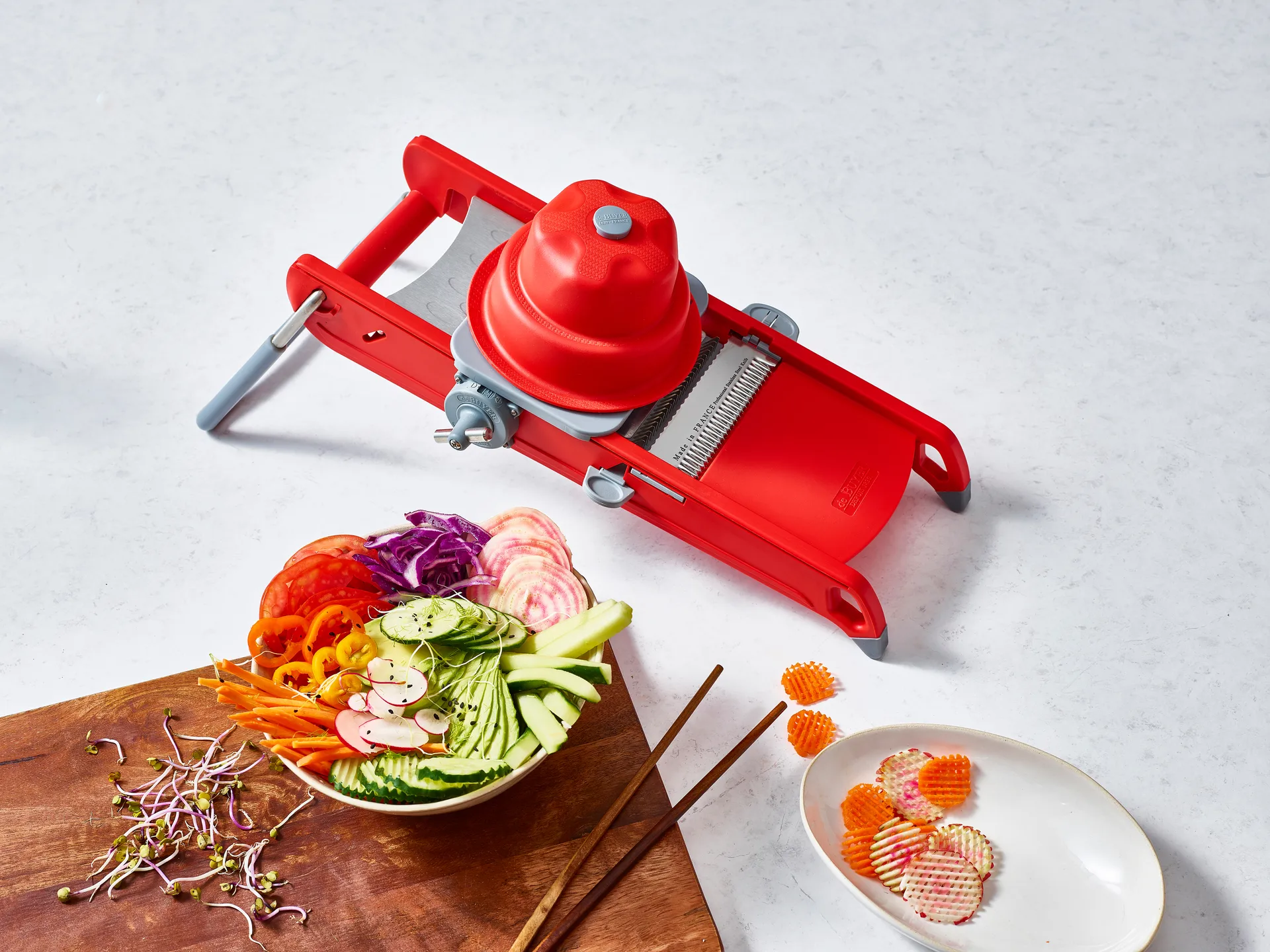 De Buyer Swing Plus μαντολίνο, Κόκκινο De Buyer