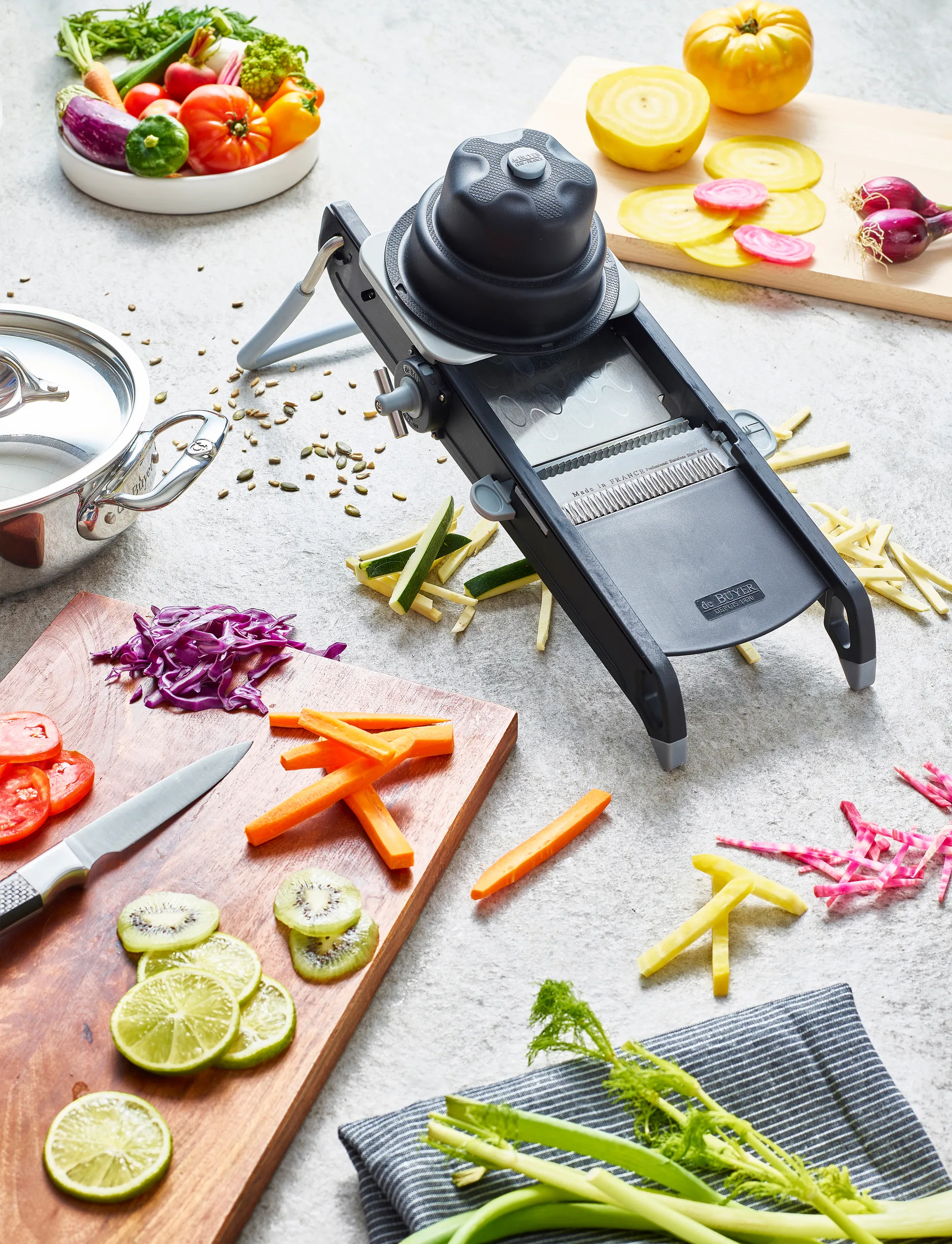 De Buyer Swing Plus μαντολίνο, Μαύρο De Buyer